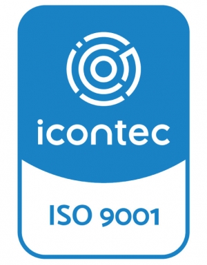 Sello de certificación icontec iso 9001 otorgado a Ventanar S.A.